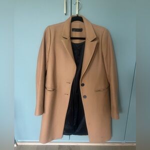 Zara Tan Pea Coat